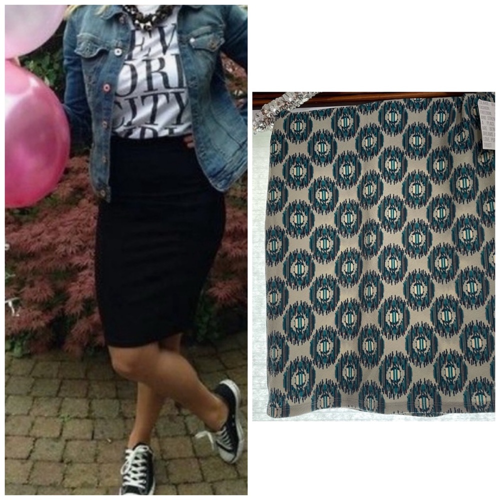 Lularoe cassie skirt gray pencil skirt small nwt